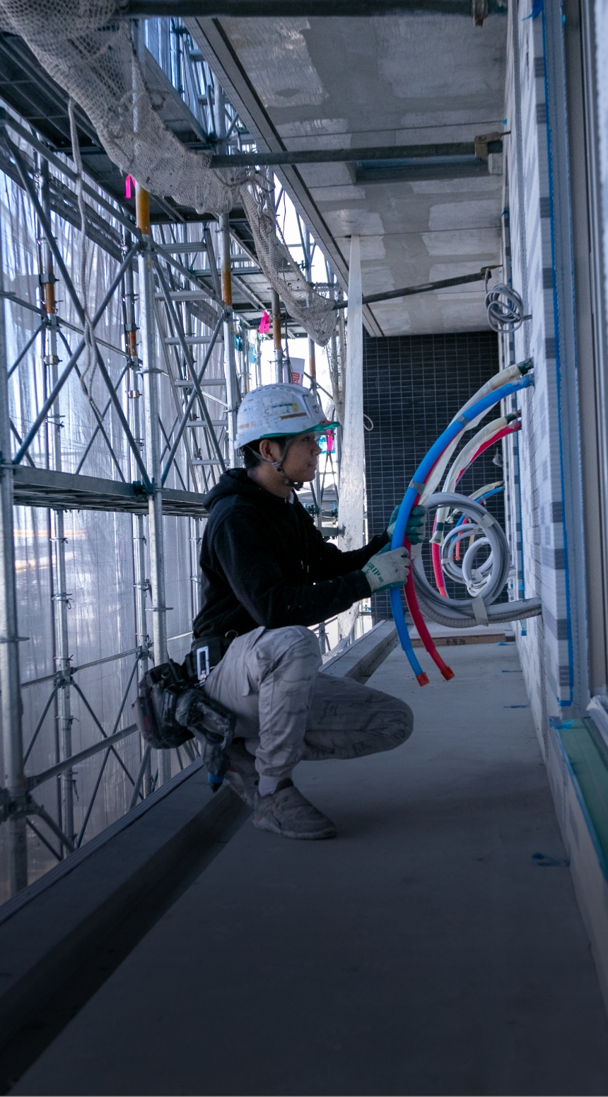 高い技術力と現場管理体制で選ばれています